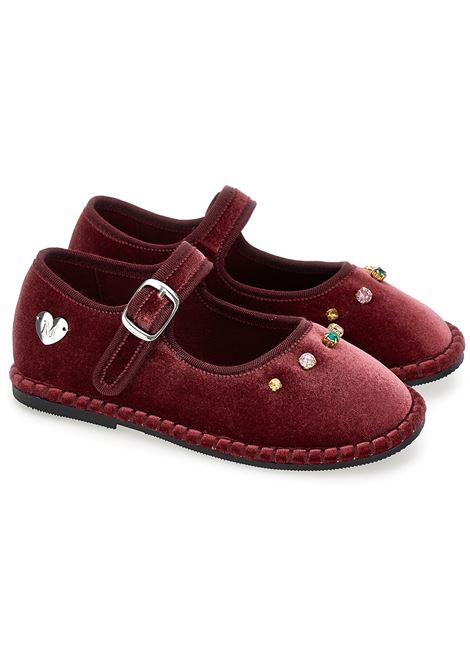 Ballerine con decorazione MONNALISA KIDS | 8CH013 87810069